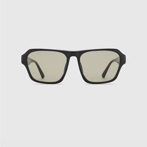 Blue Elephant Sunglasses – Black Frame / Brown Lens – Made in Korea FRAID NWT